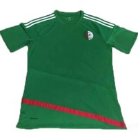 夏季儿童学生足球服套装 阿尔及利亚俱乐部主客场球迷版足球比赛服短袖短款足球训练服