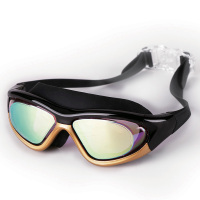 欧伦萨 户外运动大框游泳镜 男女平光游泳潜水竞速游泳眼镜