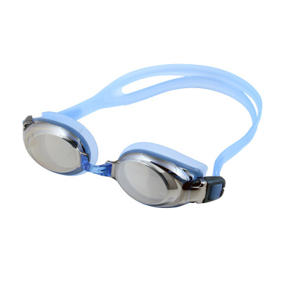 欧伦萨 户外运动游泳眼镜成人泳镜男女大框电镀镜室内外游泳装备