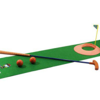 欧伦萨 户外运动高尔夫推杆练习垫套装高尔夫球杆户室内外运动儿童玩具