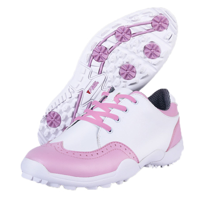 欧伦萨 户外运动鞋高尔夫女士球鞋 时尚英伦风 纤皮 挡水耐磨耐滑户外项目鞋
