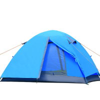 铝杆双人双层户外帐 旅游 登山帐篷 篷情侣野营用品帐篷