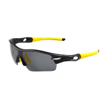 欧伦萨 户外骑行驾驶眼镜 可换片偏光运动太阳镜 骑车眼镜1O5QS
