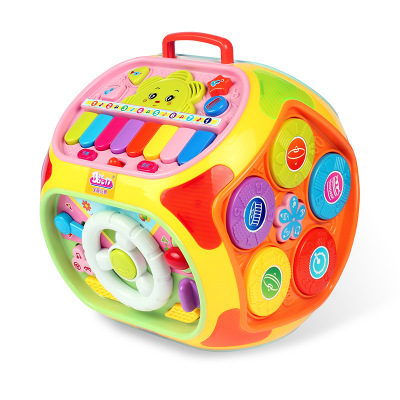 欧伦萨 7合1多功能宝宝游戏桌儿童益智学习屋早教智力智慧屋1-3岁玩具台KJIBV
