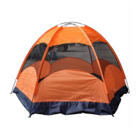 欧伦萨 工程帆布帐篷 双层六角野营露营帐篷帐篷 5-8人双层帐篷