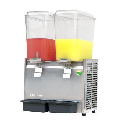 欧伦萨 双缸单冷果汁可乐机 彩板饮料机BW110