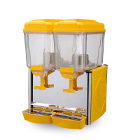 欧伦萨 商用果汁机 饮料机 双缸冷热奶茶机 果汁机冷饮机OUK3O