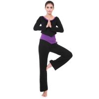 欧伦萨 运动户外瑜伽舞蹈时尚瑜伽服运动健身服套装2016夏季女长袖
