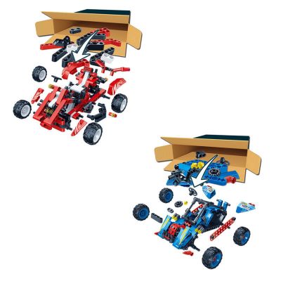 欧伦萨 2016儿童玩具礼物猎鹰益智拼装积木玩具赛车