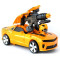 变形玩具金刚4 大号45cm大黄蜂带声光变形机器人模型玩具 儿童手动变身汽车人 男孩益智动漫玩具礼物