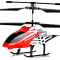 耐摔遥控飞机 可充电合金飞机玩具 儿童电动玩具直升机模型 无人机 战斗机 男孩礼物 [3.5通红色]送配件包+螺丝刀