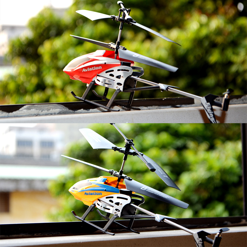 3.5通合金版遥控飞机 充电耐摔无人机 儿童电动玩具直升机模型 战斗机 飞行器 男孩礼物 送备用配件包