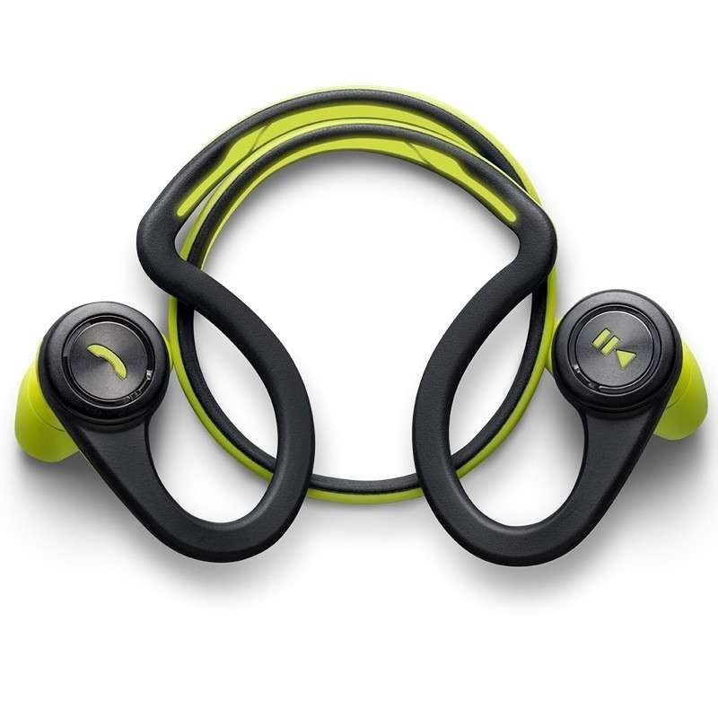 Plantronics/缤特力 BACKBEAT FIT 立体声耳麦 运动蓝牙耳机 防水 FIT（柠檬绿）