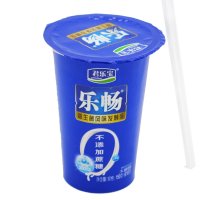 君乐宝酸奶乐畅单杯原味 150g＊12杯