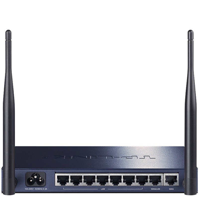 普联（TP-LINK）TL-WVR308 8口钢壳企业级VPN无线路由器300M上网行为管理双线