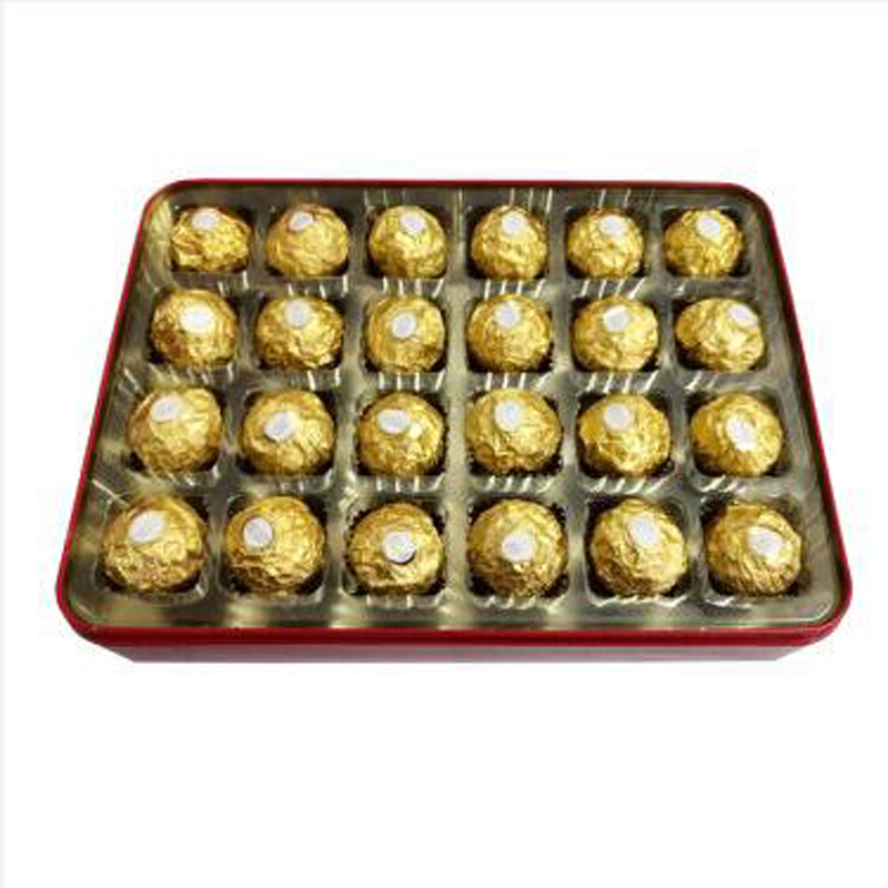 Ferrero Rocher费列罗榛果威化进口巧克力礼盒装方形24颗装