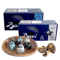 意大利Baci芭喜榛仁经典黑巧克力盒装37.5g(3颗)婚庆喜糖礼盒
