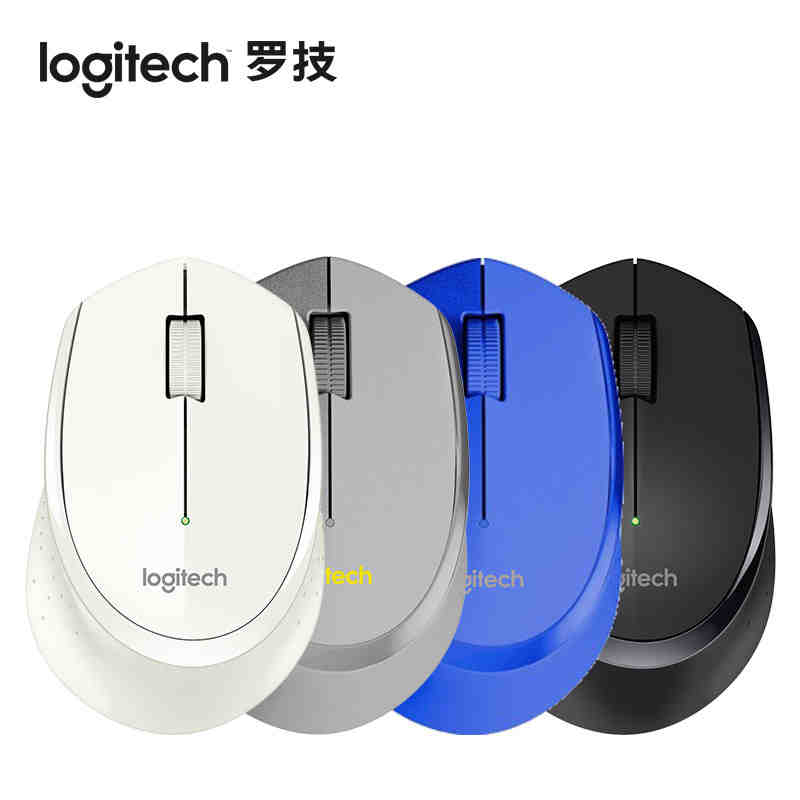 罗技(Logitech)M275 无线鼠标笔记本电脑台式机游戏办公M280升级版光电鼠标(灰色)高清大图