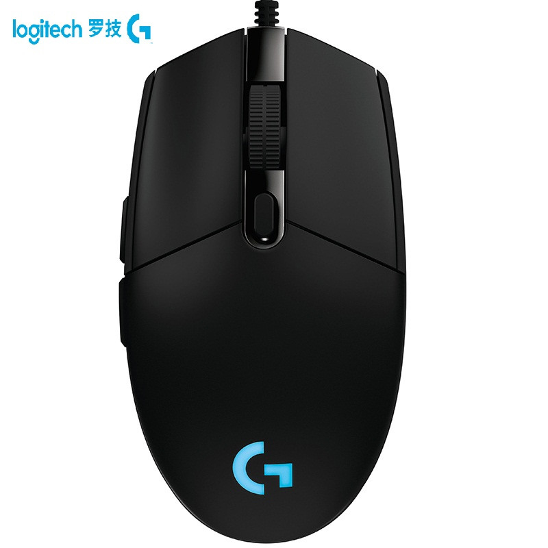 罗技(Logitech)G102 游戏鼠标 6000DPI RGB鼠标 黑色高清大图
