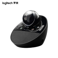 罗技（Logitech）BCC950 网络直播摄像头 主播直播电脑商务视频会议 黑色高清摄像头