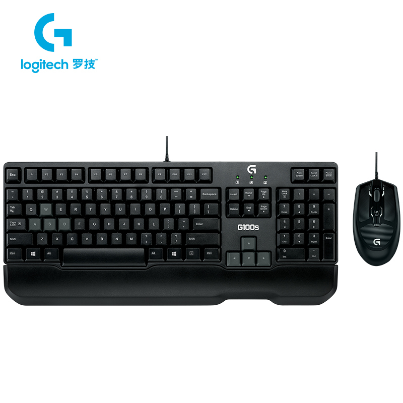 【官方旗舰店】罗技（Logitech） G100s 游戏键鼠套装 送吃鸡宏