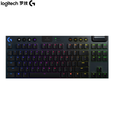 罗技G G913TKL无线游戏机械键盘 疾速触发矮轴 蓝牙双模RGB电子竞技宏编程吃鸡键盘T轴（类茶轴手感）