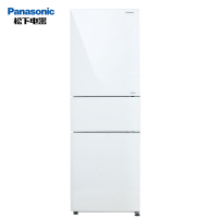 松下(Panasonic)NR-C32WPG-XW 318升三门变频风冷无霜冰箱 玻璃面板自由变温室