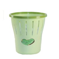 【买5免1】宜莱芙 糖果色垃圾桶家用小号卫生间厨房办公室垃圾筒废纸篓收纳杂物桶