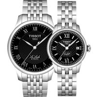 天梭TISSOT手表力洛克系列 情侣机械表T41.1.483.53 T41.1.183.53