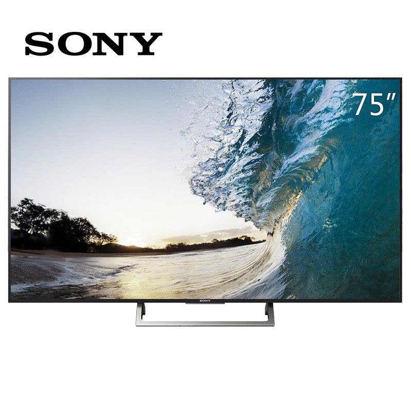 索尼(SONY) KD-75X8566E 75英寸 4K超清安卓智能LED液晶电视（黑色）图片
