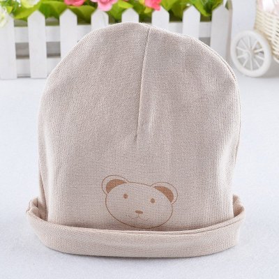 优贝艾儿0-1岁婴儿帽子宝宝纯棉韩版可爱帽子 儿用品童帽