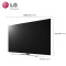 LG 75SJ9550-CA 75英寸 4K智能超高清大屏平面液晶电视 IPS硬屏