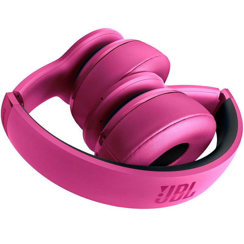 JBL V300 BT无线蓝牙头戴式音乐耳机便携折叠通话带麦 粉色 上海井仁专卖图片