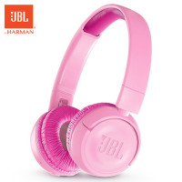 JBL JR300BT儿童耳机头戴式无线蓝牙耳机学生学习耳机耳麦 粉色