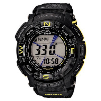 卡西欧(casio)太阳能多功能200米防水户外男士运动表prg-260g-1包邮