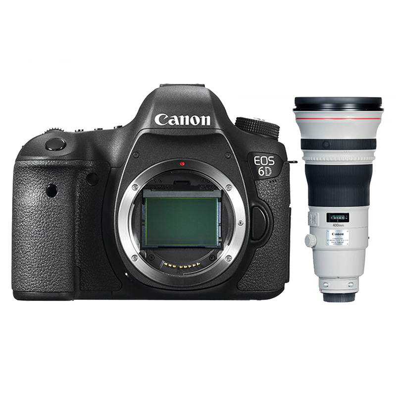 canon佳能eos6d套机ef400mmf28lisiiusm全画幅数码单反相机海外直邮