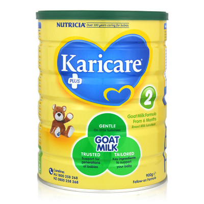 原装进口 新西兰可瑞康 Karicare 婴儿羊奶粉2段宝宝羊奶二段 900g