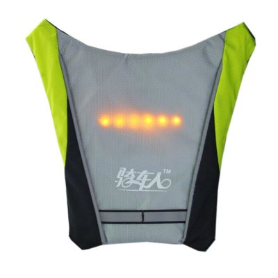 BIKEMAN骑车人 户外安全遥控发光警示挂件 骑行背包挂件