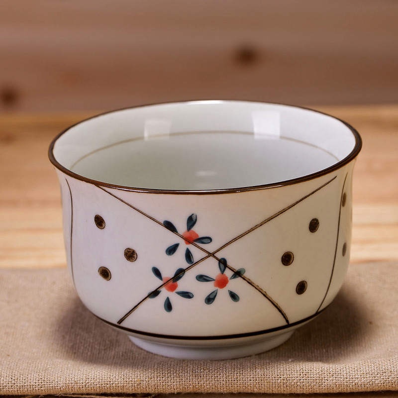 景德镇 日式釉下彩陶瓷碗餐具套装 小米饭碗 饭碗家用单个款式8