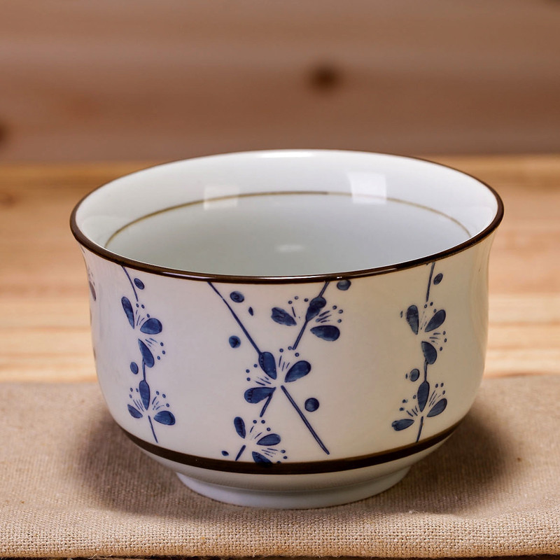 景德镇 日式釉下彩陶瓷碗餐具套装 小米饭碗 饭碗家用单个款式13