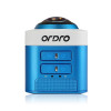 ordro欧达 D5高清360度7波镜片全景运动相机摄像机自驾航拍VR智能【蓝色】