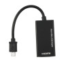 映羽 MHL转HDMI转接线 安卓手机连接高清电视 Micro USB MHL适配器