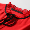 ZARA KARA系带喇叭袖红色雪纺衫宽松显瘦气质小衫百搭上衣韩版2018春夏