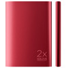 SOLOVE泰坦A8聚合物移动电源20000毫安充电宝智能手机平板通用 绚丽红
