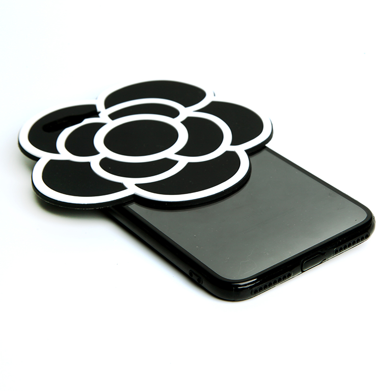 魔胄 黑白大花iPhone6 7plus手机壳硅胶苹果67透明软壳保护套男女