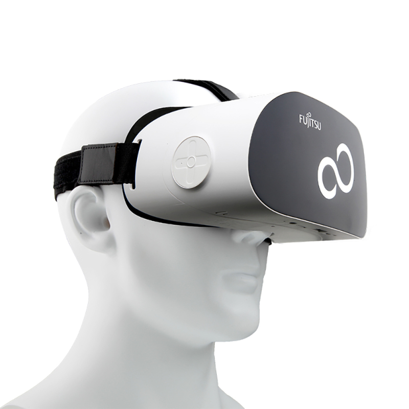 FUJITSU/富士通VR一体机FV208智能声控游戏头盔360度全景3D眼镜wifi在线游戏大画面支持蓝牙手柄