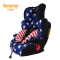 德国贝思瑞 汽车安全座椅 BY-1512 宝宝汽车儿童安全座椅iosfix硬接口 适合9个月-12岁安全座椅