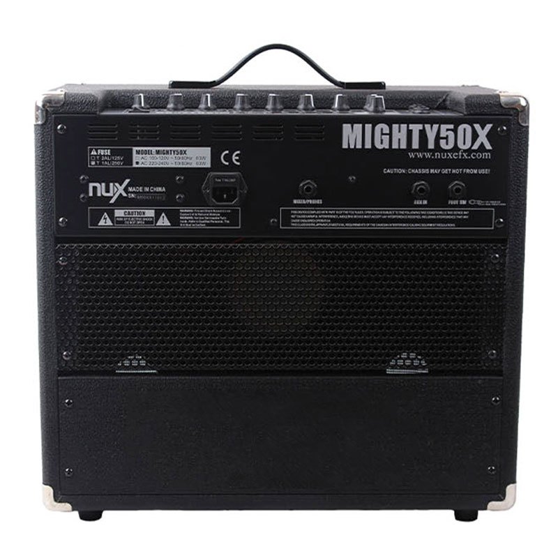 正品 NUX Mighty 50X 50瓦吉他音箱 多效果 双输入 可插MP3 话筒