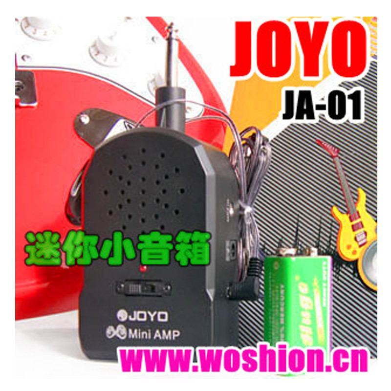 沃森乐器 JOYO 卓乐 JA-01 电吉他小音箱便捷吉他音箱 配耳机电池 乐器配件