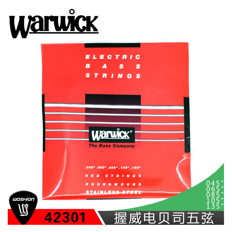 沃森 电贝司弦红标贝斯42210四弦42300五弦42401六弦